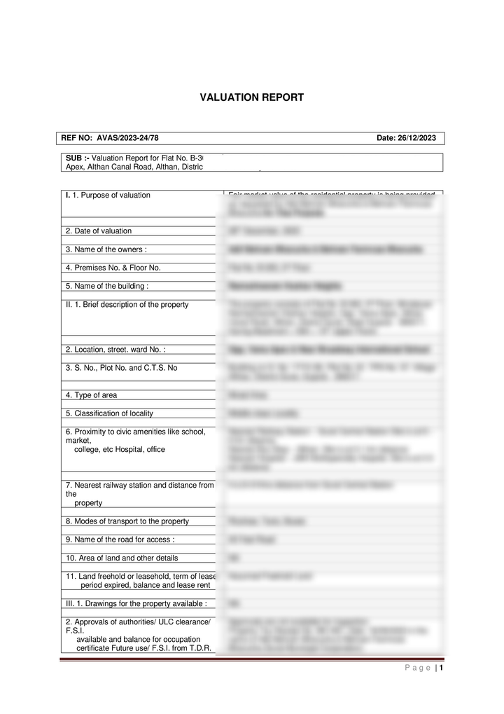 CA Report Visa Free Sample Page 1 | Networth Certificate | CA Certificate Visa | CA Report Student Tourist Visa | CA Certificate For Student & Tourist VISA | Free Certificate Samples | Free Evaluation | India