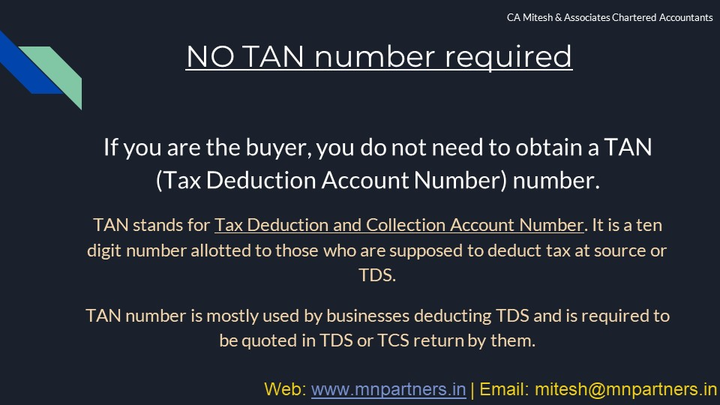 NRI Tax Advisor view for TDS on Sale of Property