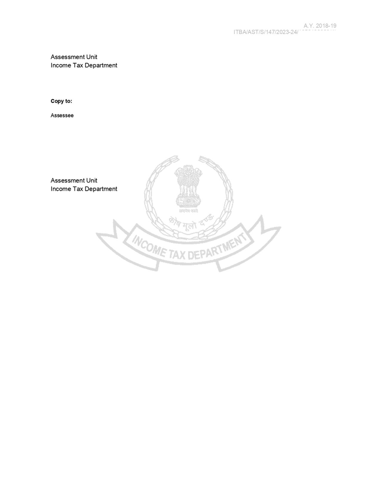 Favourable Order against Income Tax Notice for trading in Cryptocurrency Page 4