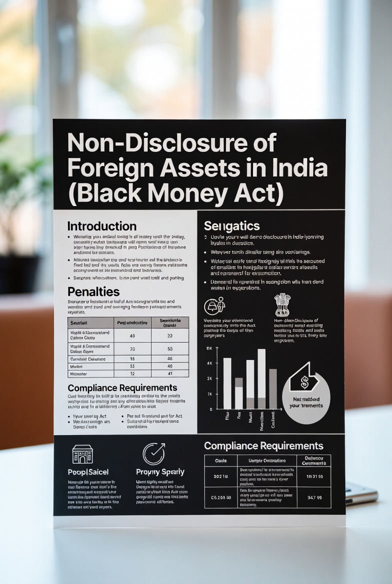Returning NRIs becoming Indian Tax Residents must disclose Foreign Assets in ITR. Failure leads to severe penalties under Income Tax & the draconian Black Money Act. Learn the implications now.