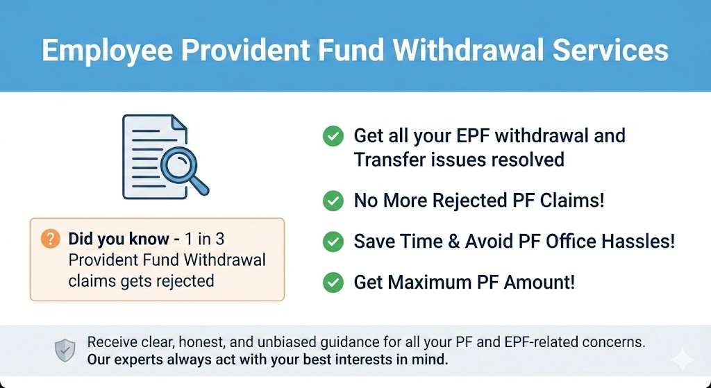 Receive clear, honest, and unbiased guidance for all your PF and EPF (Employee Provident Fund) related concerns. Read detailed FAQs for PF Withdrawal, PF Transfer and Other PF Queries
